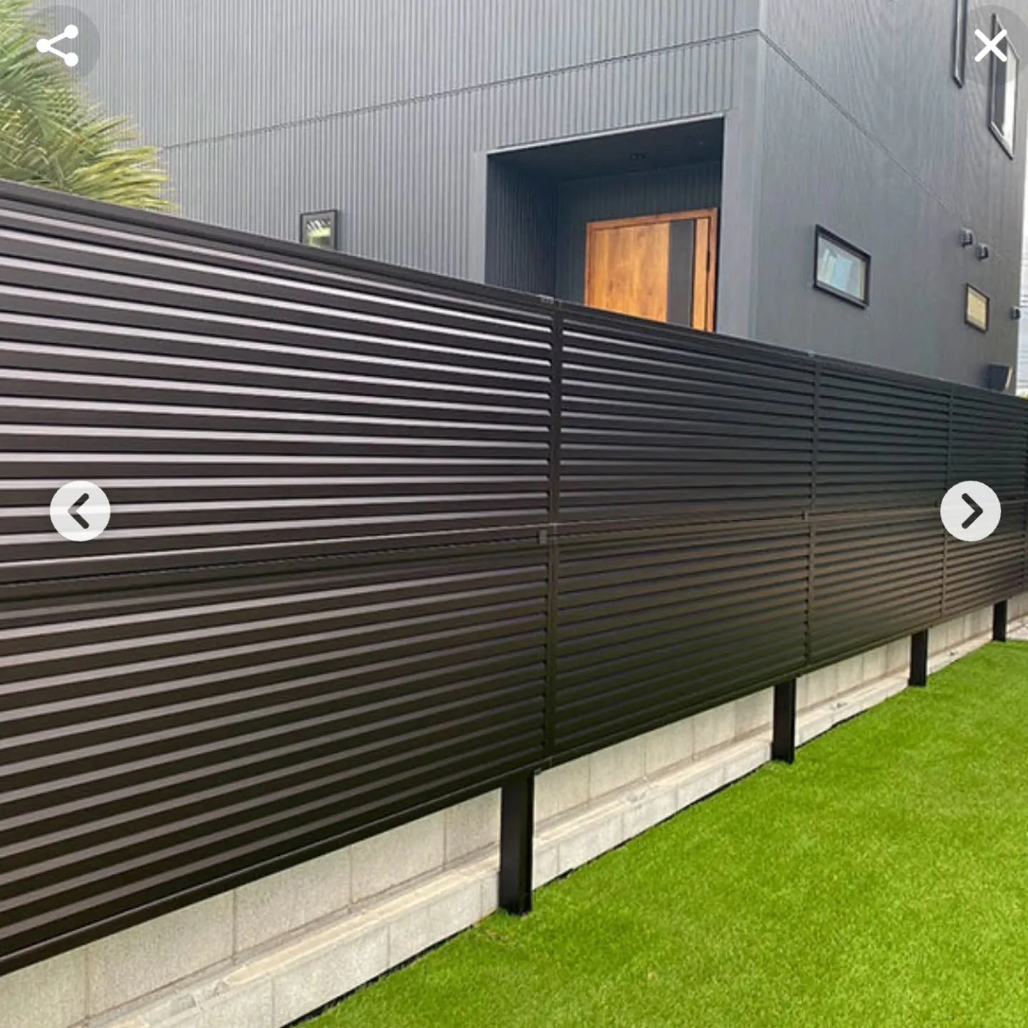 東広島建設株式会社では、外構工事の一環として目隠しフェンスの...